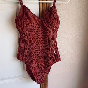 Laced swimsuit